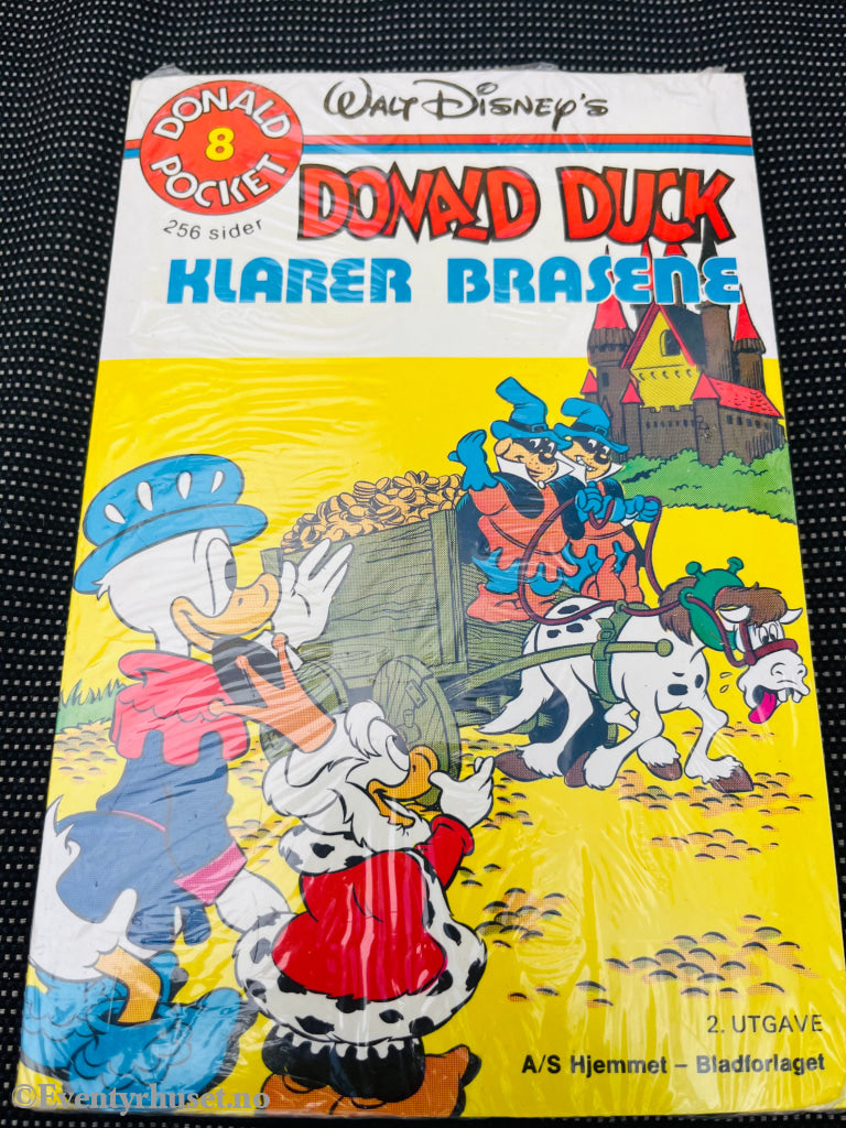 Disney´s Donald Duck Pocket. Nr. 08. Ny I Plast! Pocketbok