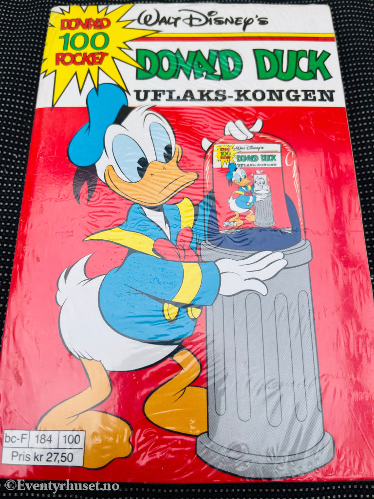 Disney´s Donald Duck Pocket. Nr. 100. Ny I Plast! Pocketbok