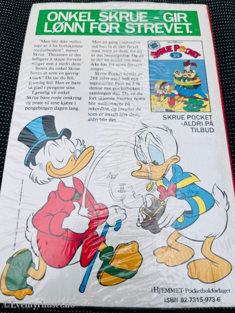 Disney´s Donald Duck Pocket. Nr. 100. Ny I Plast! Pocketbok