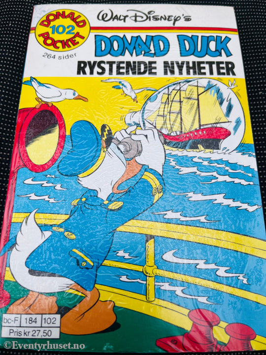 Disney´s Donald Duck Pocket. Nr. 102. Ny I Plast! Pocketbok