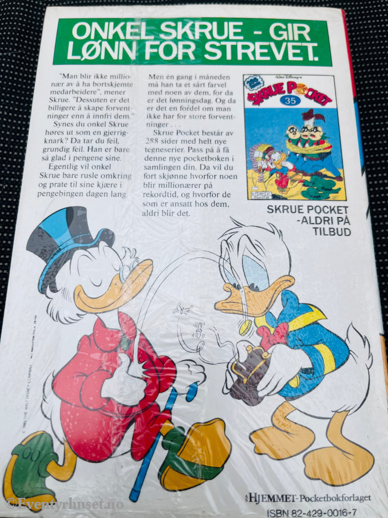 Disney´s Donald Duck Pocket. Nr. 102. Ny I Plast! Pocketbok