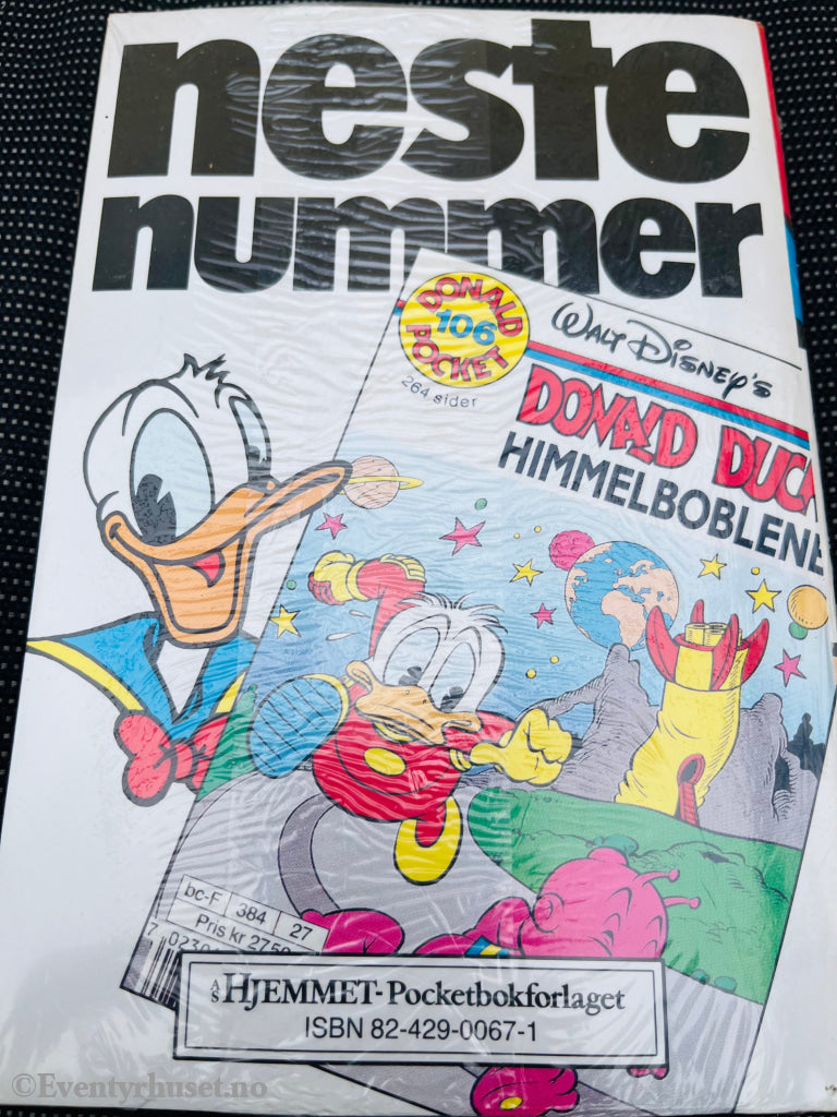 Disney´s Donald Duck Pocket. Nr. 105. Ny I Plast! Pocketbok