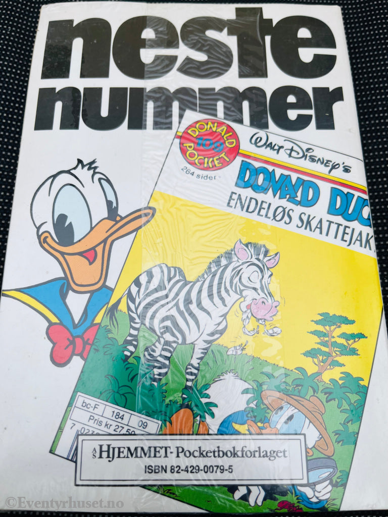 Disney´s Donald Duck Pocket. Nr. 108. Ny I Plast! Pocketbok