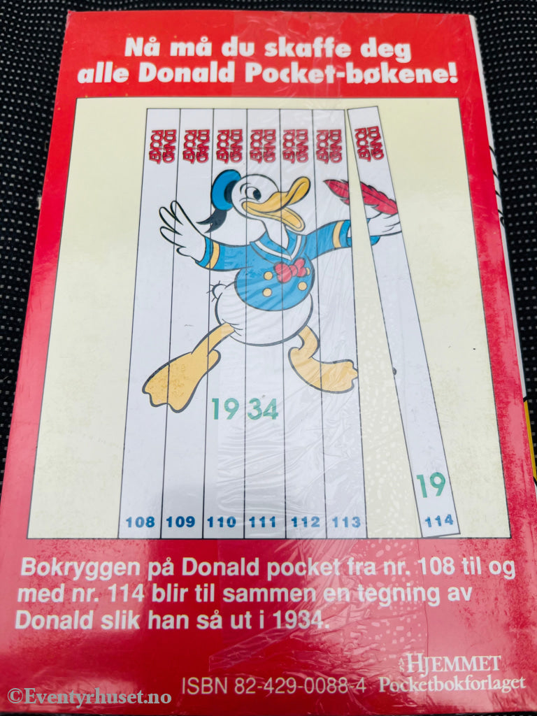 Disney´s Donald Duck Pocket. Nr. 109. Ny I Plast! Pocketbok