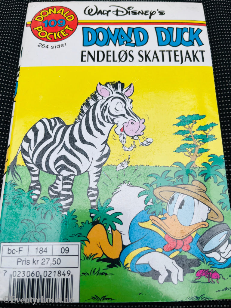 Disney´s Donald Duck Pocket. Nr. 109. Ny I Plast! Pocketbok