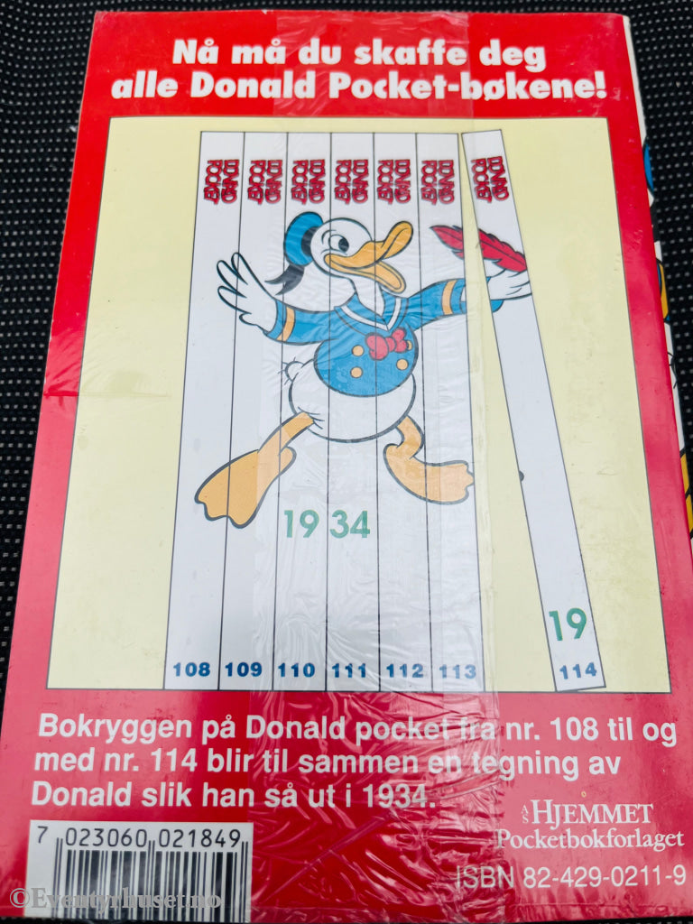 Disney´s Donald Duck Pocket. Nr. 110. Ny I Plast! Pocketbok