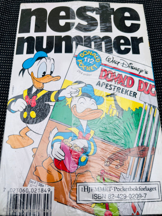 Disney´s Donald Duck Pocket. Nr. 111. Ny I Plast! Pocketbok