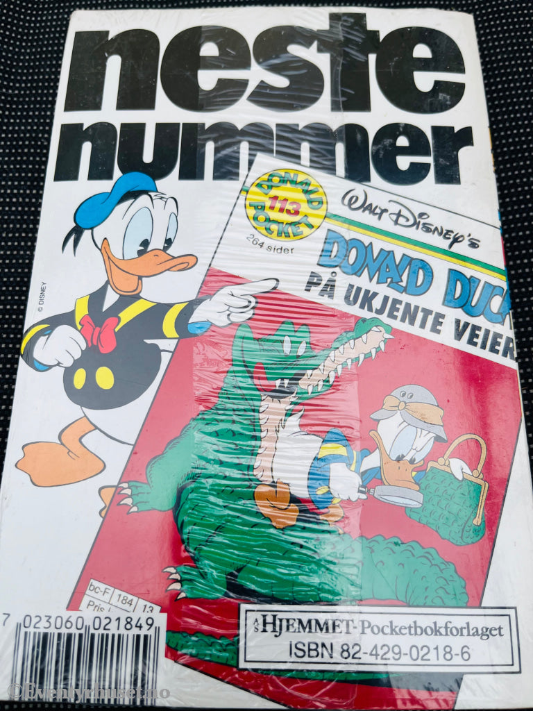 Disney´s Donald Duck Pocket. Nr. 112. Ny i plast! Pocketbok