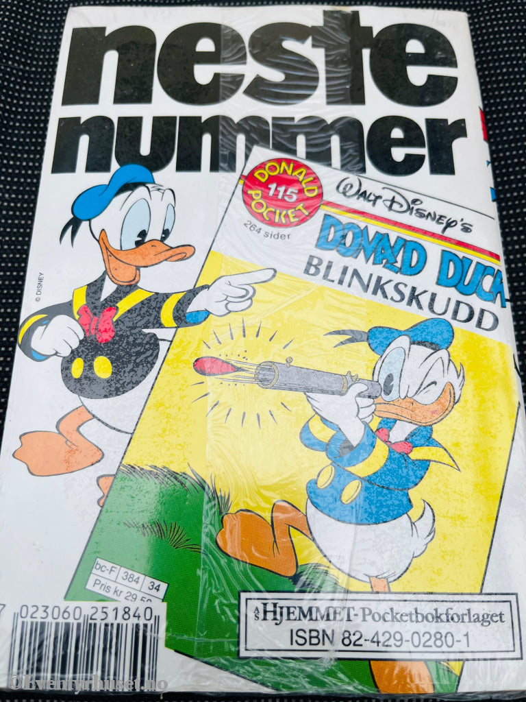 Disney´s Donald Duck Pocket. Nr. 114. Ny I Plast! Pocketbok