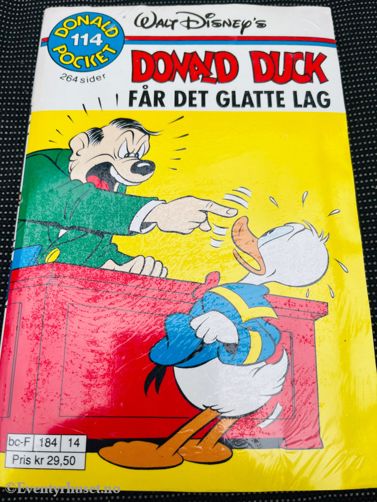 Disney´s Donald Duck Pocket. Nr. 114. Ny I Plast! Pocketbok