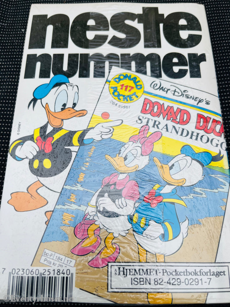 Disney´s Donald Duck Pocket. Nr. 116. Ny I Plast! Pocketbok