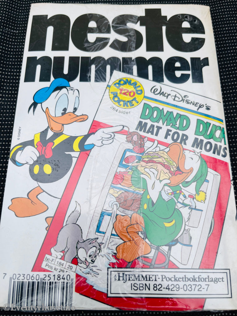 Disney´s Donald Duck Pocket. Nr. 119. Ny I Plast! Pocketbok