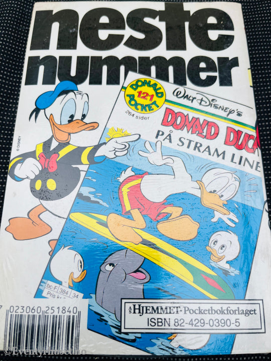 Disney´s Donald Duck Pocket. Nr. 120. Ny I Plast! Pocketbok