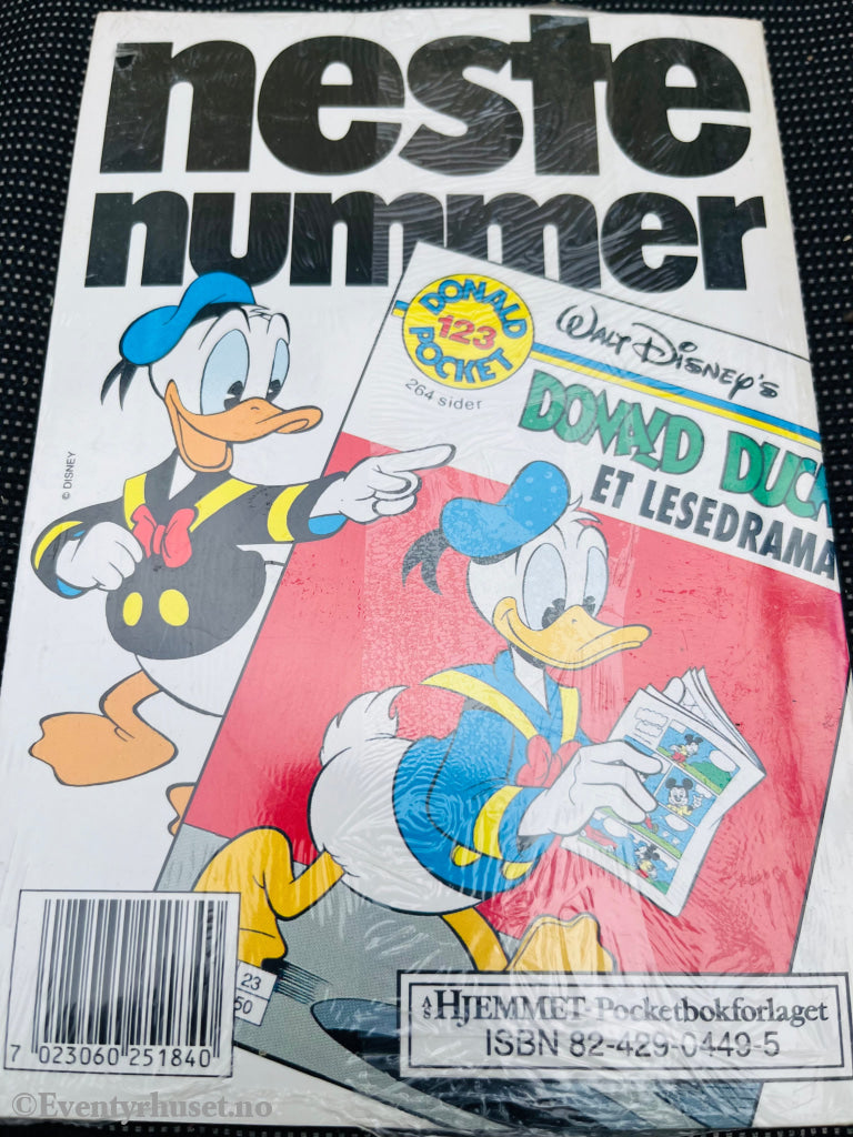 Disney´s Donald Duck Pocket. Nr. 122. Ny I Plast! Pocketbok