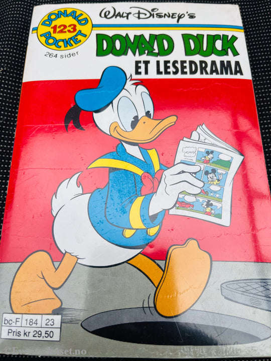 Disney´s Donald Duck Pocket. Nr. 123. Ny I Plast! Pocketbok