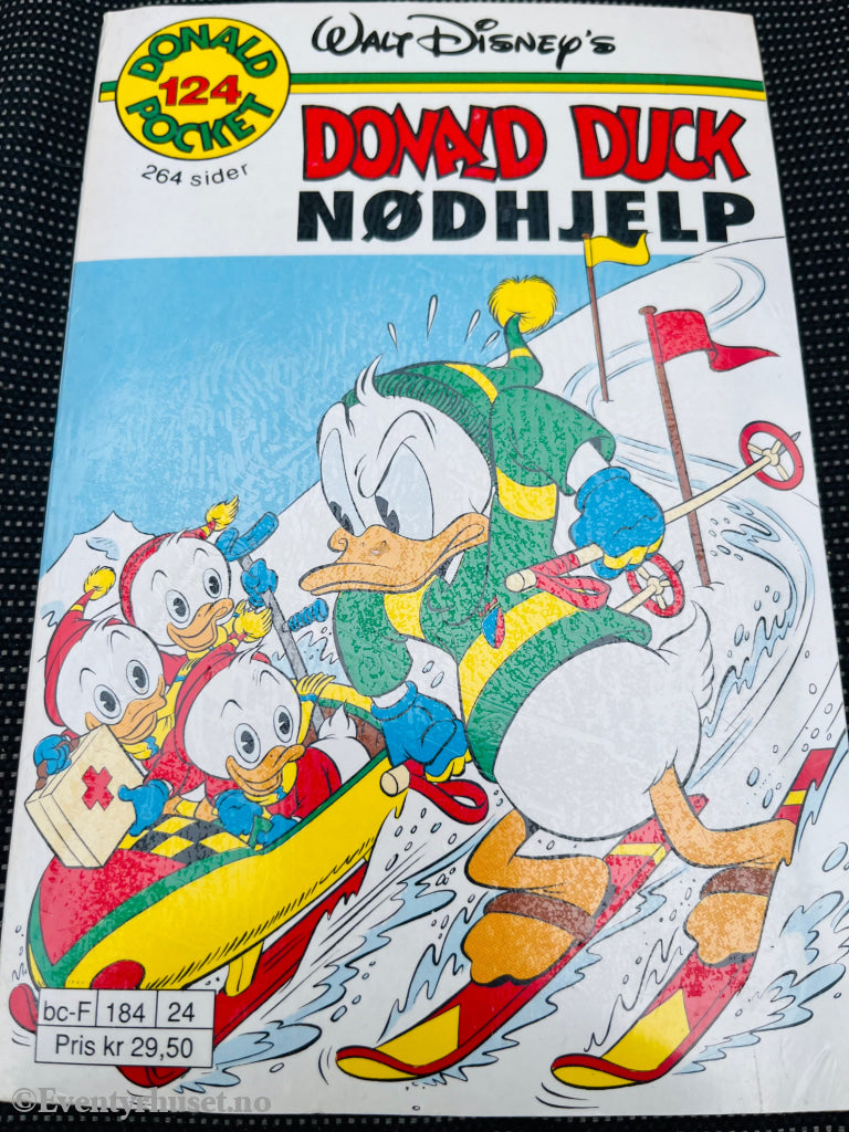 Disney´s Donald Duck Pocket. Nr. 124. Ny I Plast! Pocketbok