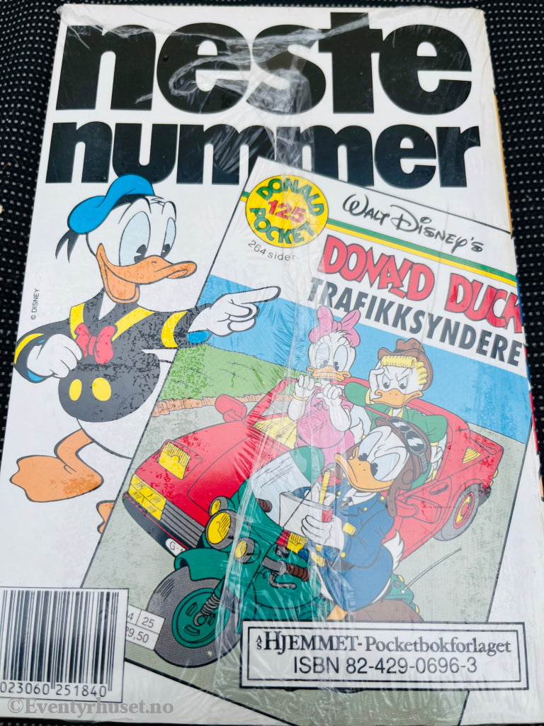 Disney´s Donald Duck Pocket. Nr. 124. Ny I Plast! Pocketbok