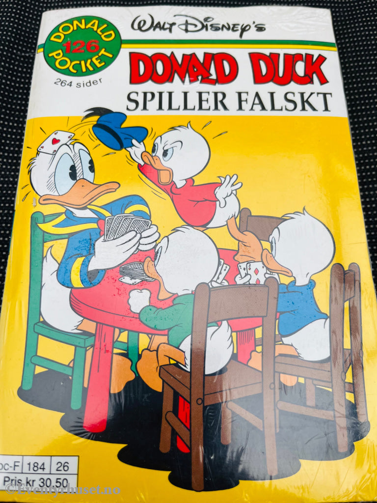 Disney´s Donald Duck Pocket. Nr. 126. Ny I Plast! Pocketbok