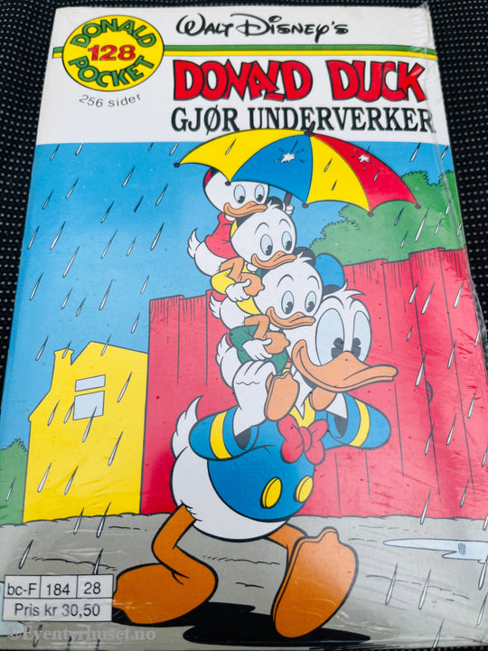 Disney´s Donald Duck Pocket. Nr. 128. Ny I Plast! Pocketbok