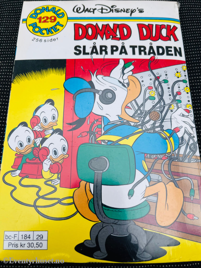 Disney´s Donald Duck Pocket. Nr. 129. Ny I Plast! Pocketbok