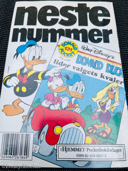 Disney´s Donald Duck Pocket. Nr. 130. Ny I Plast! Pocketbok