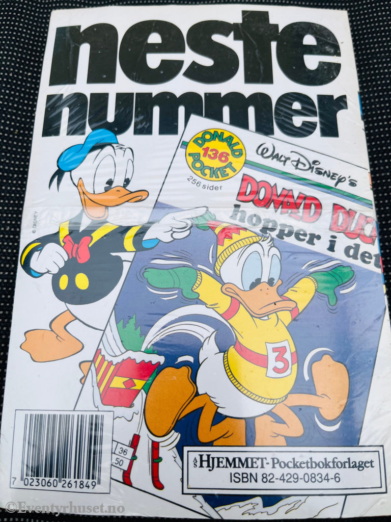 Disney´s Donald Duck Pocket. Nr. 135. Ny I Plast! Pocketbok