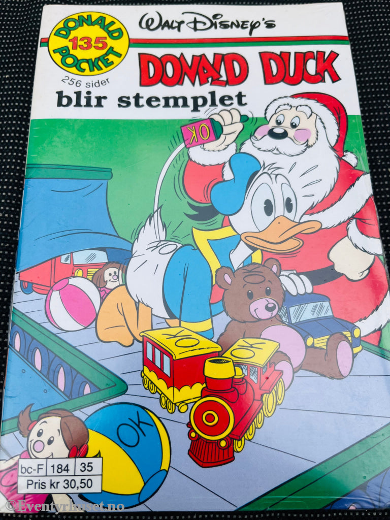 Disney´s Donald Duck Pocket. Nr. 135. Ny I Plast! Pocketbok