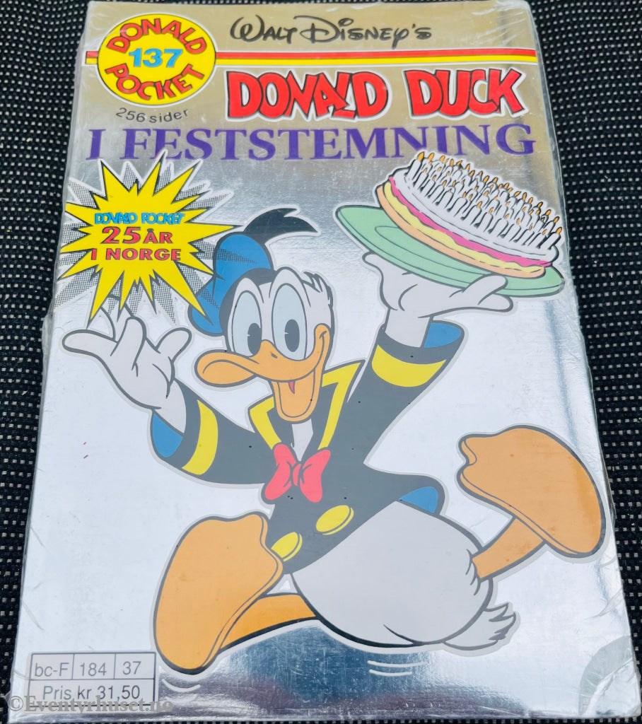 Disney´s Donald Duck Pocket. Nr. 137. Ny I Plast! Pocketbok