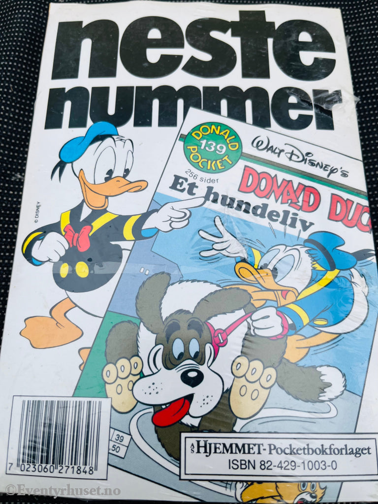 Disney´s Donald Duck Pocket. Nr. 138. Ny I Plast! Pocketbok