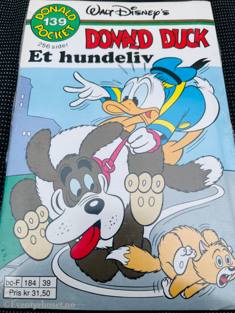 Disney´s Donald Duck Pocket. Nr. 139. Ny I Plast! Pocketbok