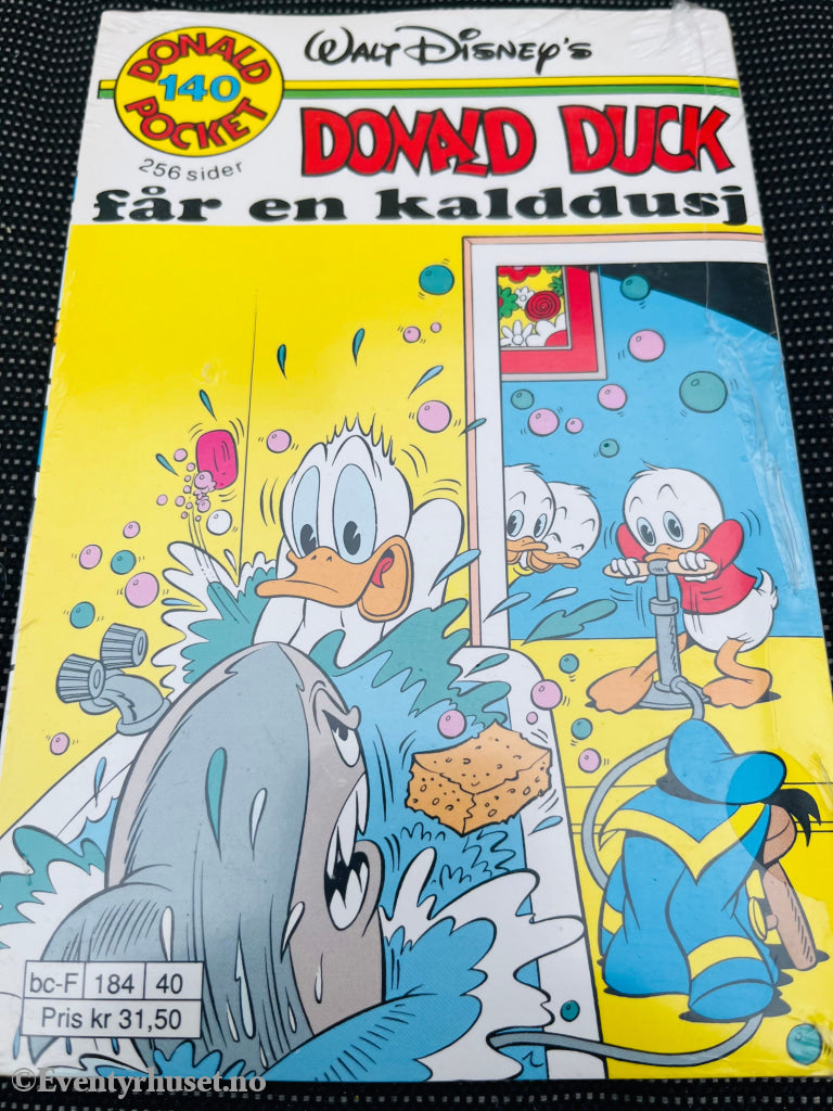 Disney´s Donald Duck Pocket. Nr. 140. Ny I Plast! Pocketbok