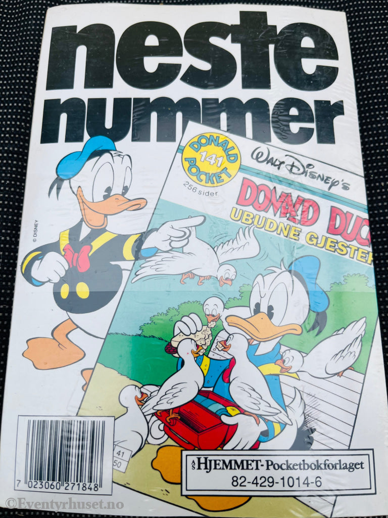 Disney´s Donald Duck Pocket. Nr. 140. Ny I Plast! Pocketbok