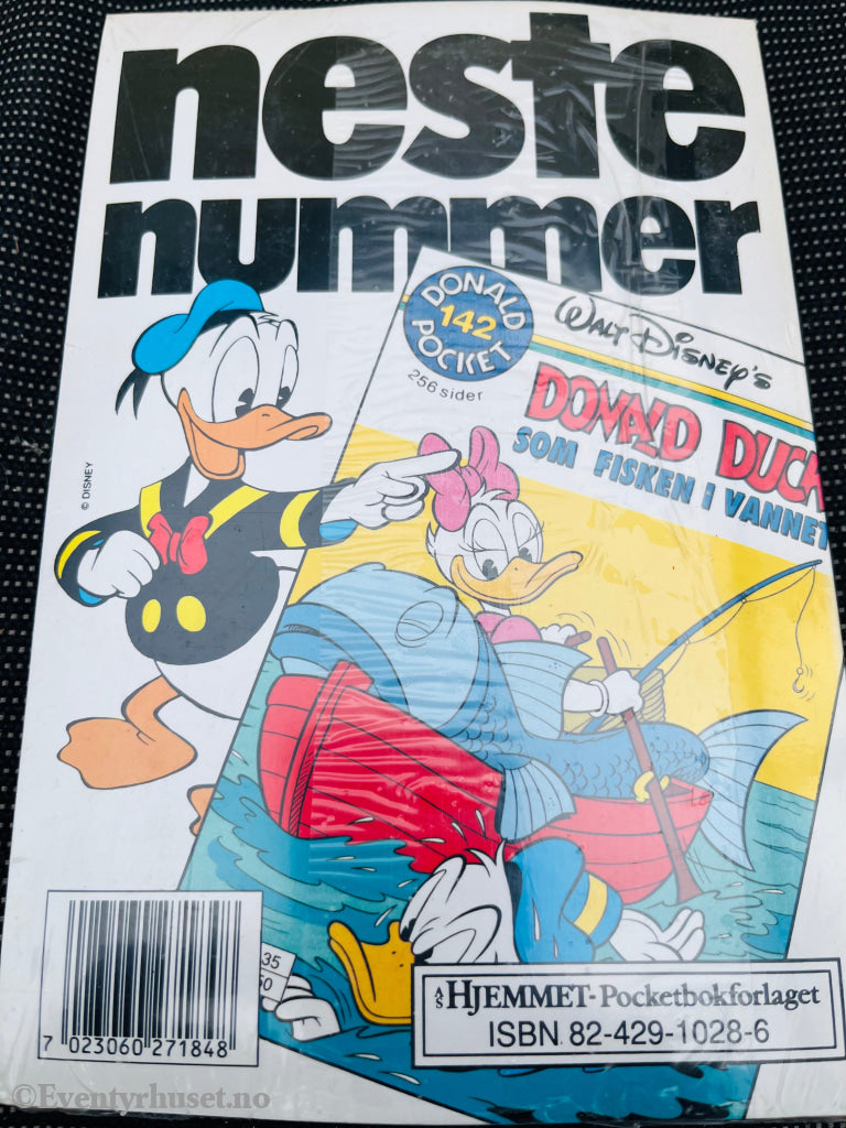 Disney´s Donald Duck Pocket. Nr. 141. Ny I Plast! Pocketbok