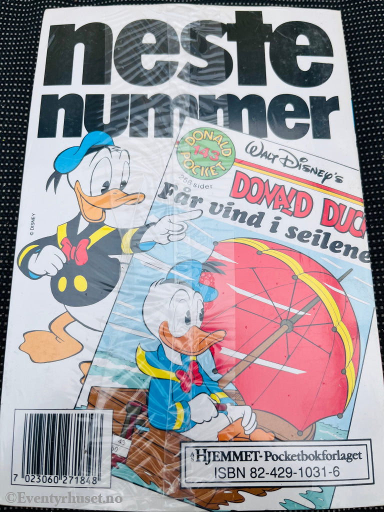 Disney´s Donald Duck Pocket. Nr. 142. Ny I Plast! Pocketbok