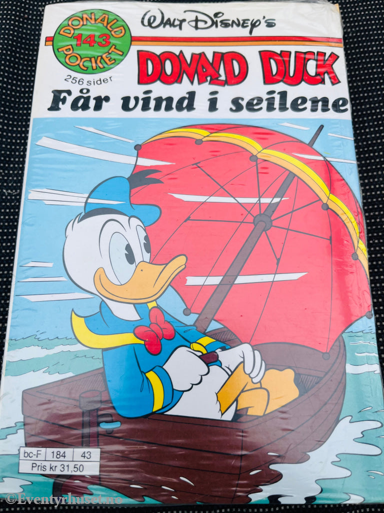 Disney´s Donald Duck Pocket. Nr. 143. Ny I Plast! Pocketbok