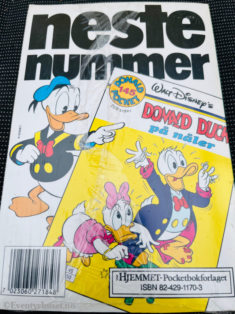 Disney´s Donald Duck Pocket. Nr. 144. Ny I Plast! Pocketbok