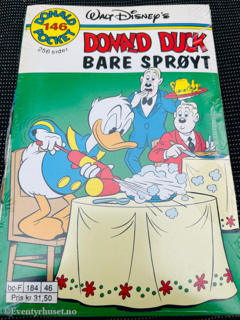 Disney´s Donald Duck Pocket. Nr. 146. Ny I Plast! Pocketbok