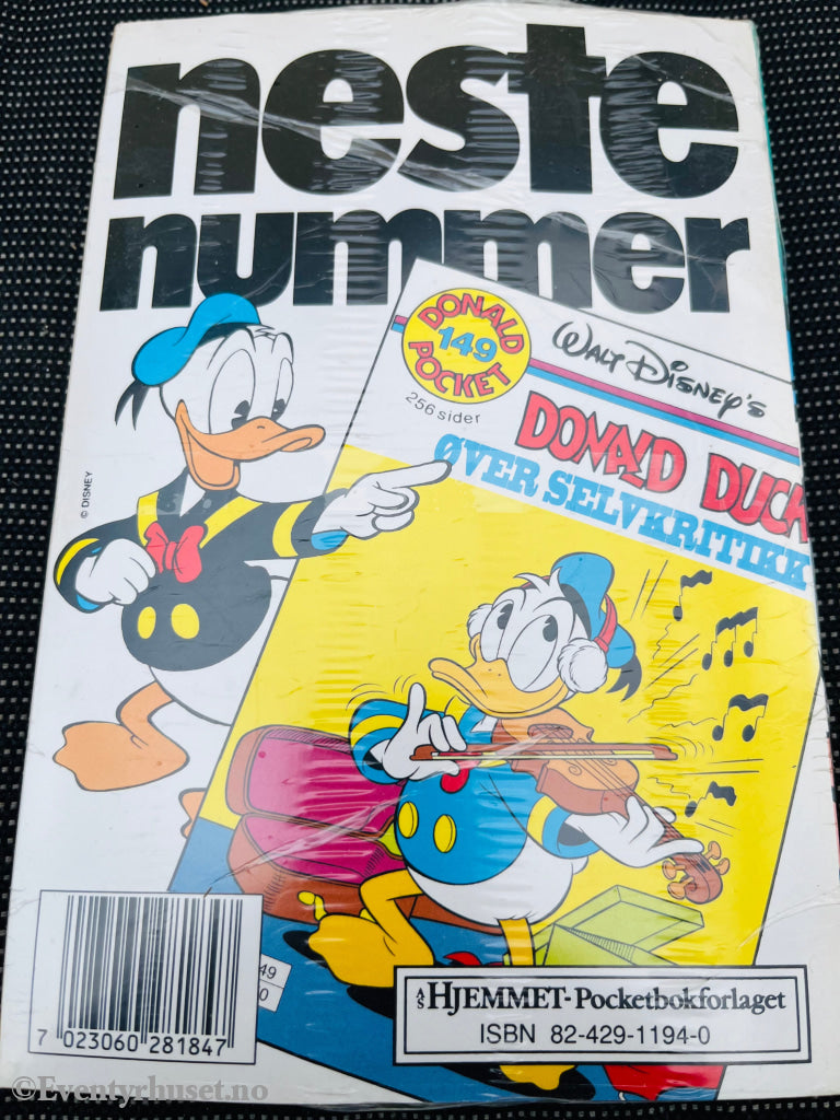 Disney´s Donald Duck Pocket. Nr. 148. Ny I Plast! Pocketbok