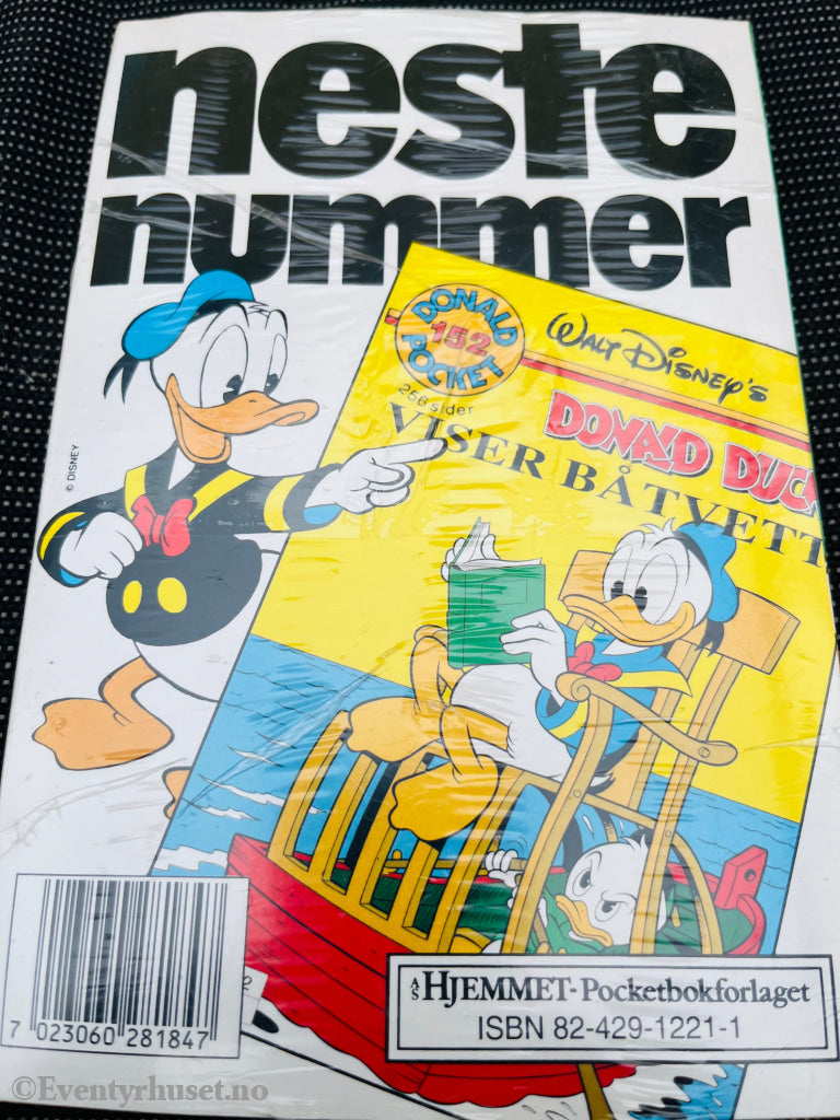 Disney´s Donald Duck Pocket. Nr. 151. Ny I Plast! Pocketbok