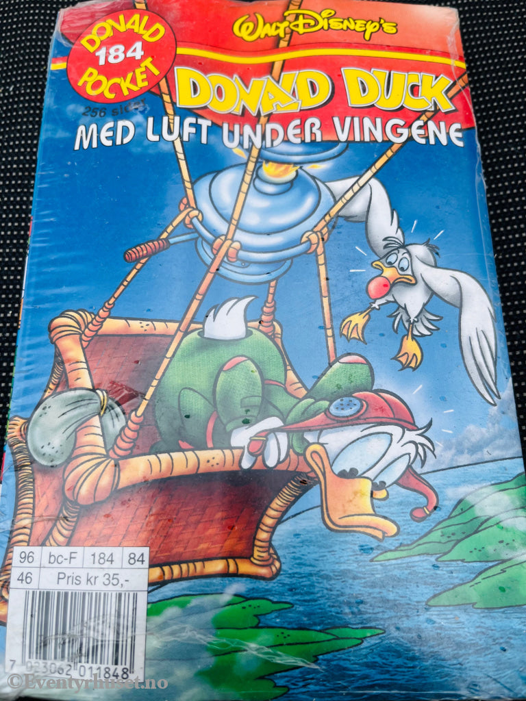 Disney´s Donald Duck Pocket. Nr. 184. Ny I Plast! Pocketbok