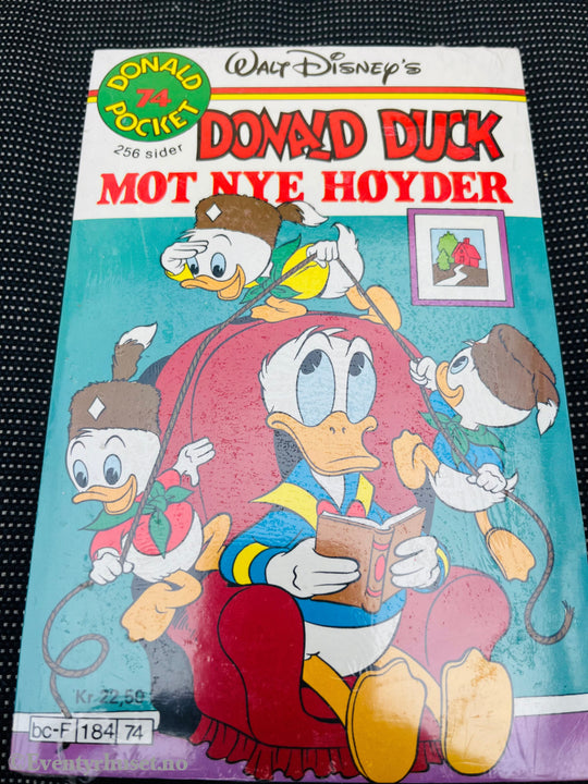 Disney´s Donald Duck Pocket. Nr. 74. Ny I Plast Pocketbok