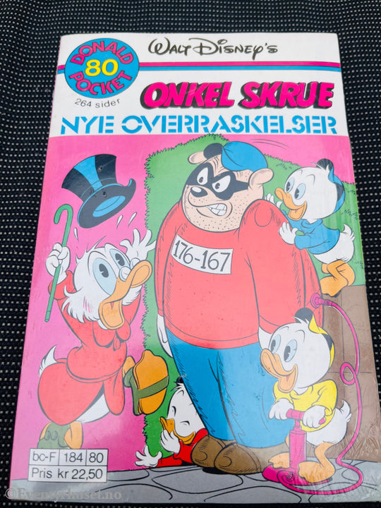 Disney´s Donald Duck Pocket. Nr. 80. Ny I Plast! Pocketbok