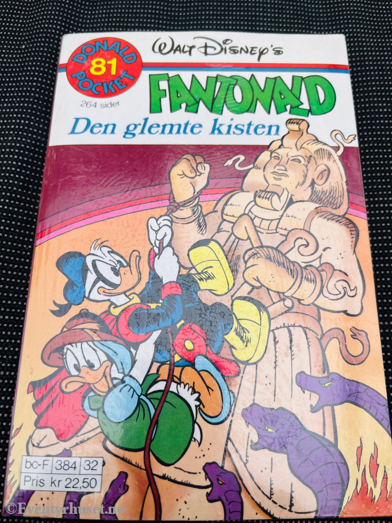 Disney´s Donald Duck Pocket. Nr. 81. Ny I Plast! Pocketbok