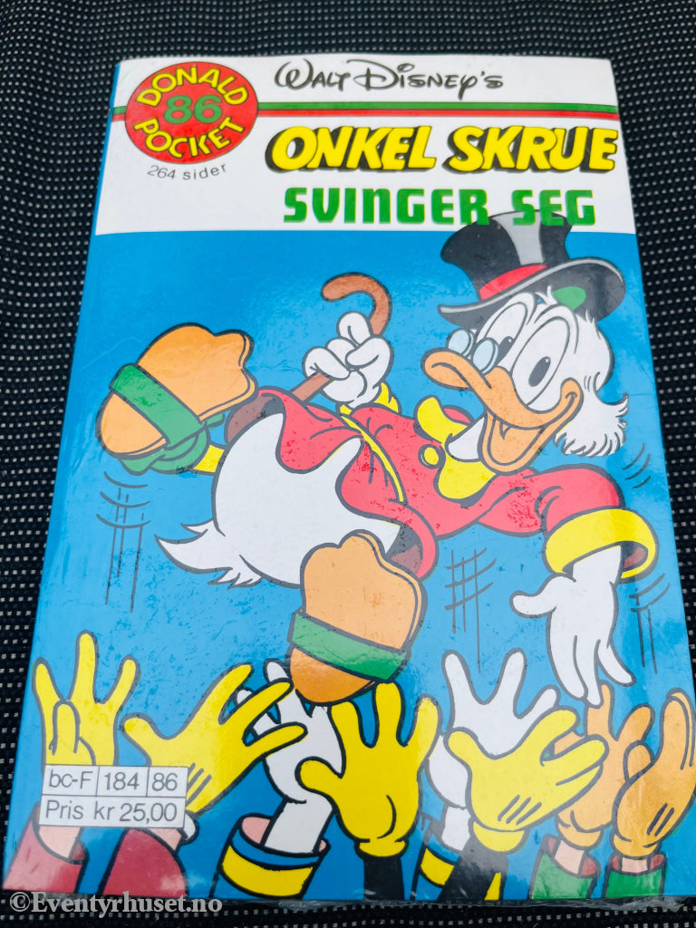 Disney´s Donald Duck Pocket. Nr. 86. Ny I Plast! Pocketbok