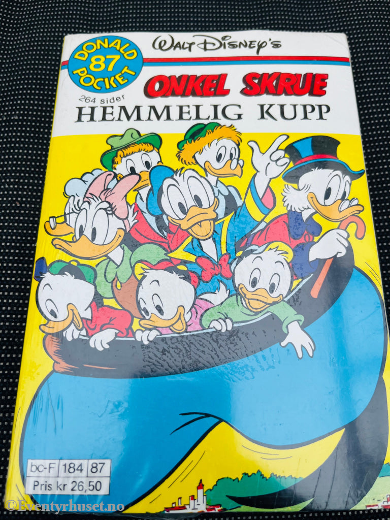 Disney´s Donald Duck Pocket. Nr. 87. Ny I Plast! Pocketbok