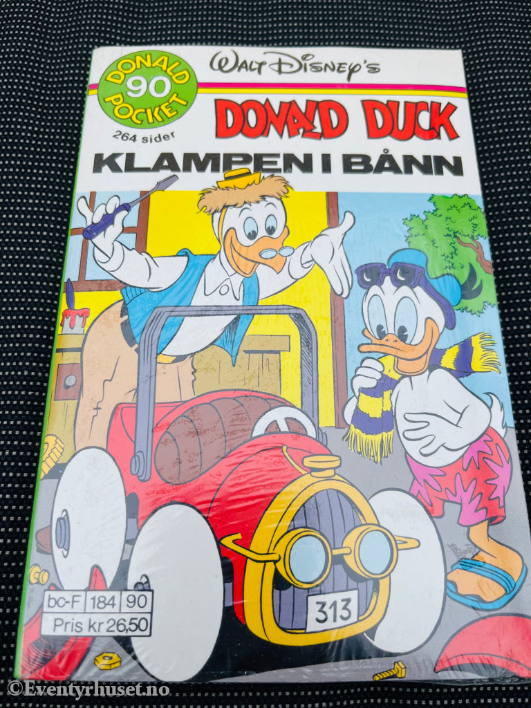 Disney´s Donald Duck Pocket. Nr. 90. Ny I Plast! Pocketbok