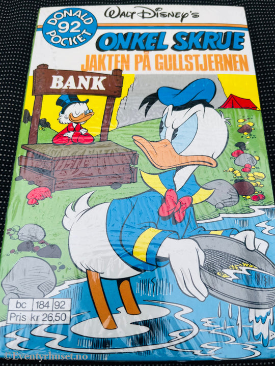 Disney´s Donald Duck Pocket. Nr. 92. Ny I Plast! Pocketbok