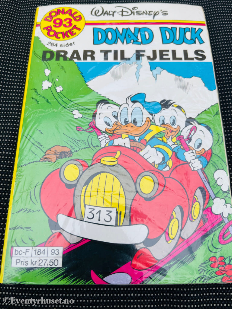 Disney´s Donald Duck Pocket. Nr. 93. Ny I Plast! Pocketbok