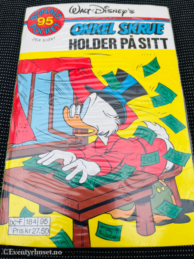 Disney´s Donald Duck Pocket. Nr. 95. Ny I Plast! Pocketbok