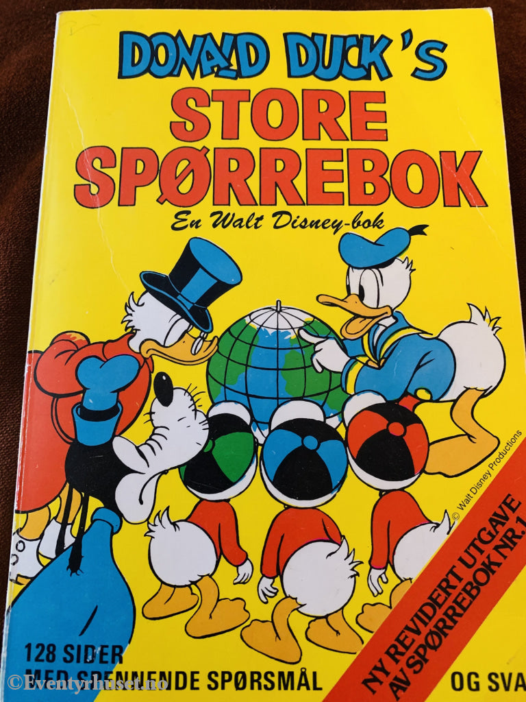 Disney´s Donald Duck´s Store Spørrebok. 1971. Pocketbok